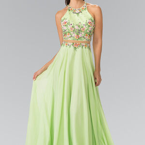 Sleeveless Evening Long Dress